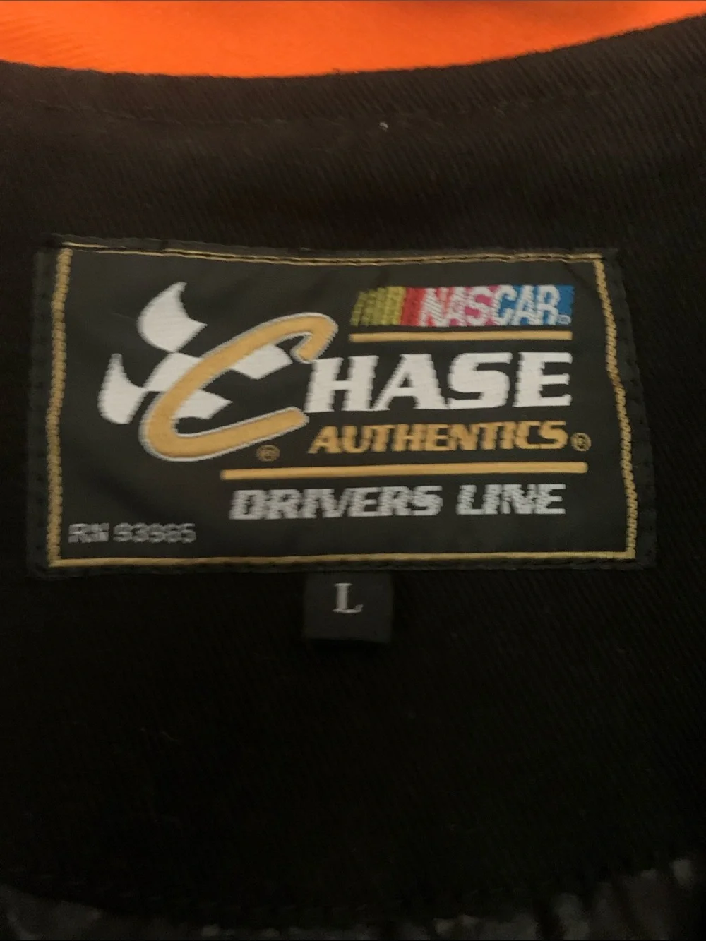 Home Depot racing jacket